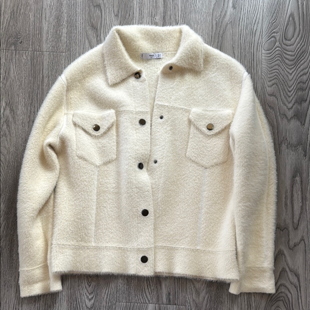 Mango Women's Cream Jacket